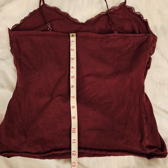 Eyeshadow Women’s Lace Cami Shelf Bra Juniors XL Y2k Camisole - Picture 3 of 7